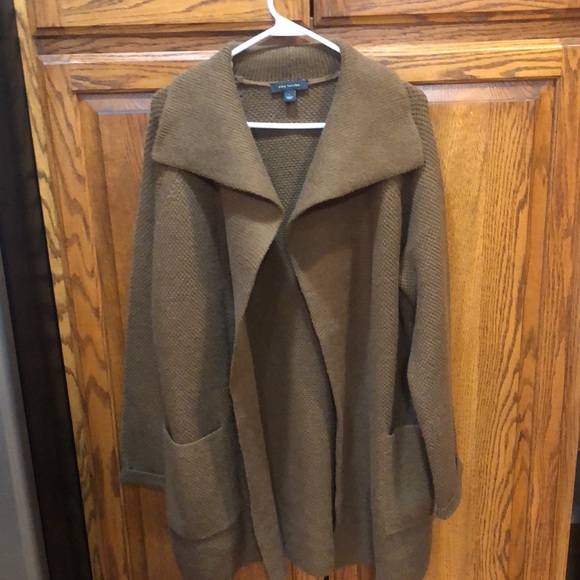 Ann Taylor Brown SZ L - Picture 2 of 6